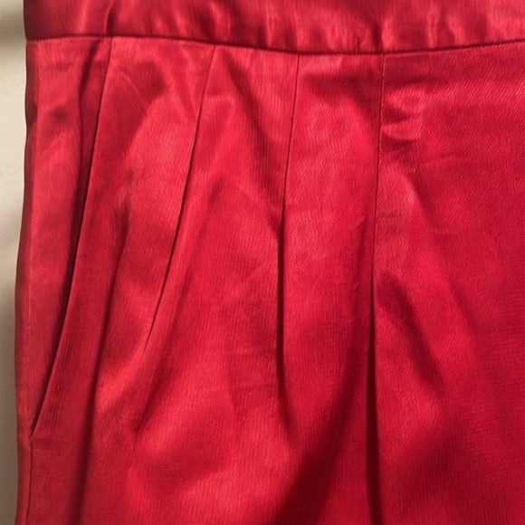 French Connection red pencil skirt - Picture 2 of 9